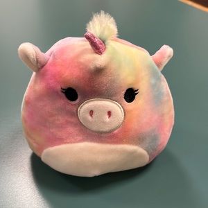 Squishmallows Plush 12" Flip-A-Mallows, Devin The Dragon:Esmeralda The Unicorn.